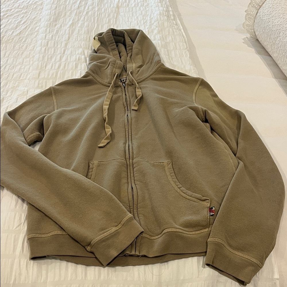 Freecity Tan Hoodie Very good condition size 2